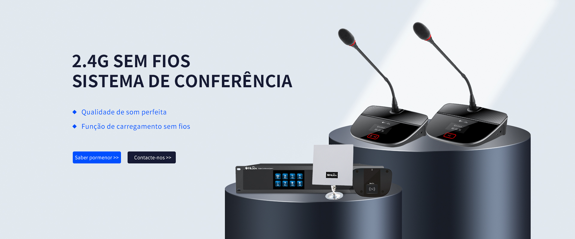Conferência sem fios 2.4G
